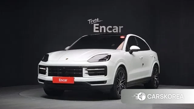 Porsche Cayenne (PO536) 2024 Белый из Кореи