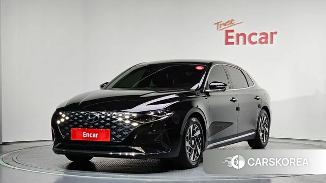 Hyundai The New Grandeur IG Hybrid 2021 Черный из Кореи