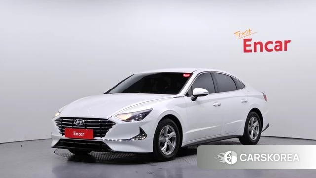 Hyundai Sonata (DN8) 2019 Белый из Кореи