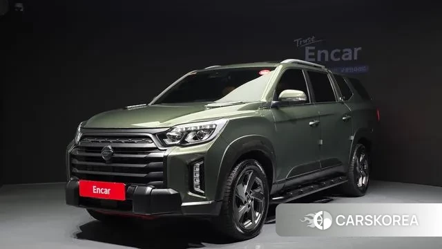 Ssangyong The New Rexton Sport 2022 Светло-зеленый из Кореи