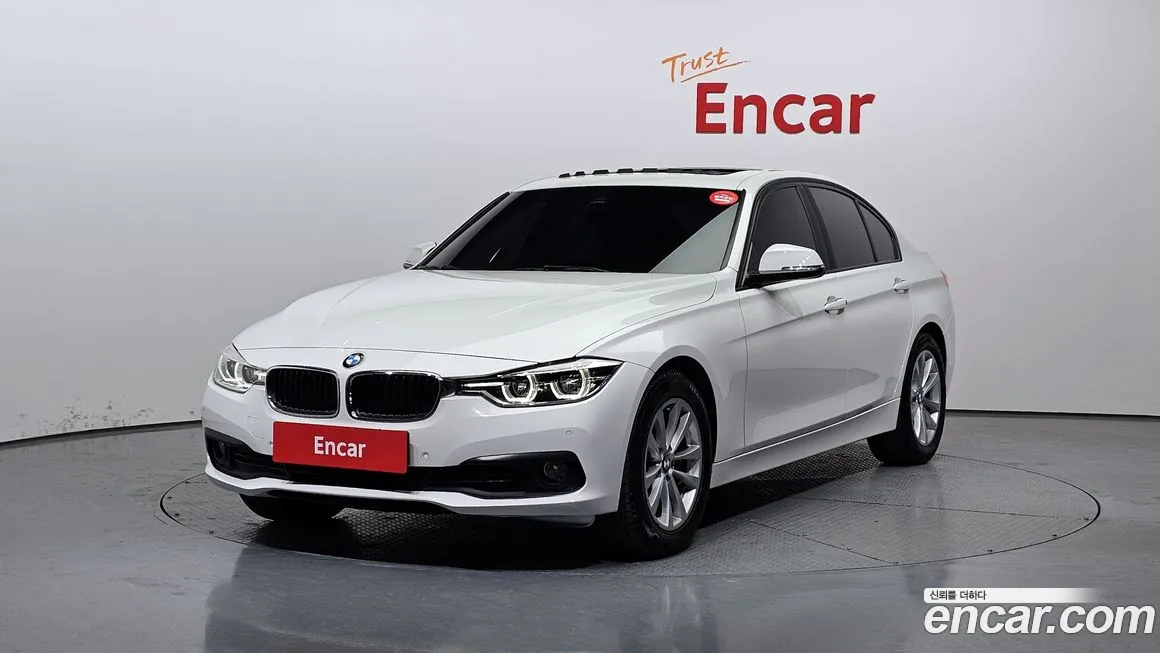 BMW 3 Series (F30) 2018 Белый из Кореи