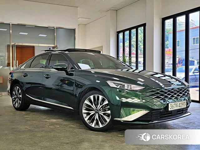 Kia K8 2022 Темно-зеленый из Кореи