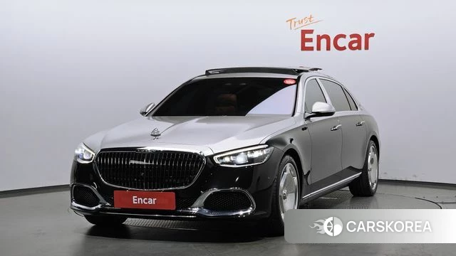 Mercedes-Benz S-Class W223 2022 Черный двухцветный из Кореи