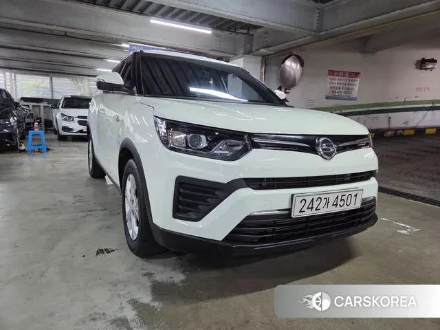 Ssangyong Berry New Tivoli 2021 Белый из Кореи