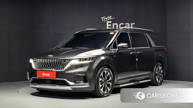 Kia Carnival 4th generation 2020 Серый из Кореи