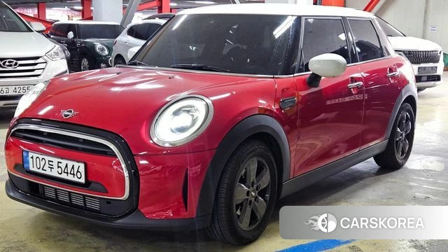 Mini Cooper 2022 Красный из Кореи