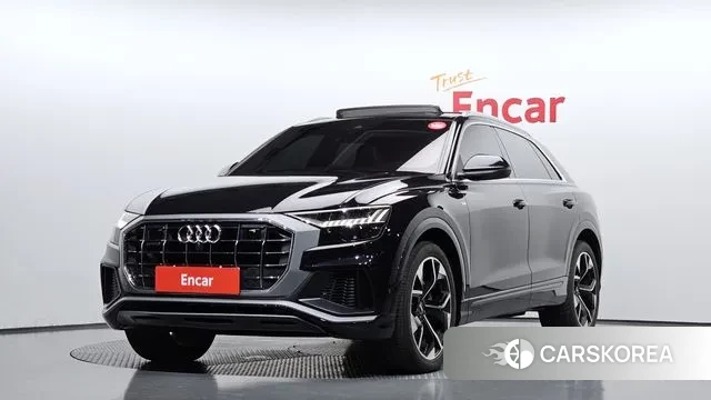 Audi Q8 (4M) 2021 Черный из Кореи