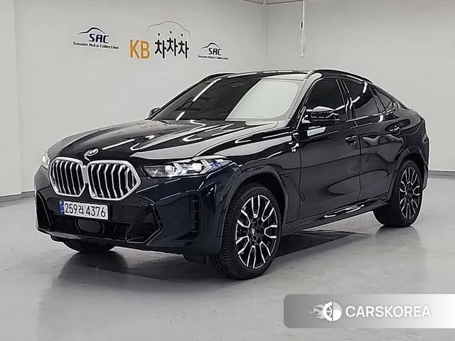 BMW X6 (G06) 2025 Черный из Кореи
