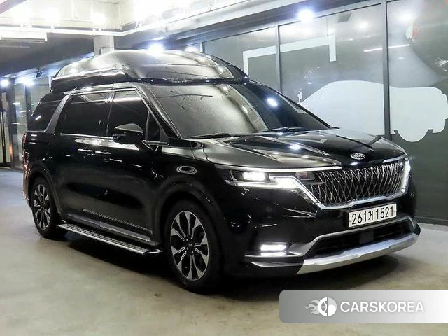 Kia Carnival 4th generation 2021 Черный из Кореи