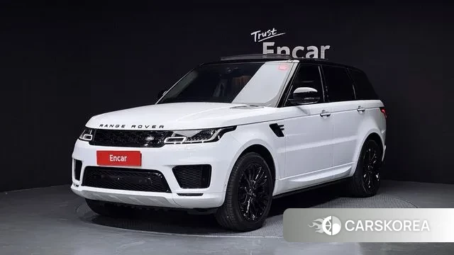 Land Rover Range Rover Sport 2nd Generation 2018 Белый из Кореи
