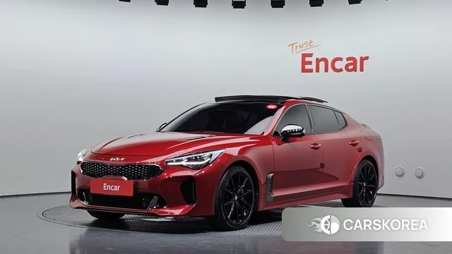 Kia Stinger Meister 2022 Красный из Кореи