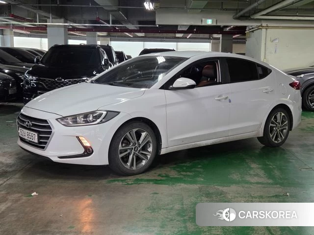 Hyundai Avante AD 2018 Белый из Кореи