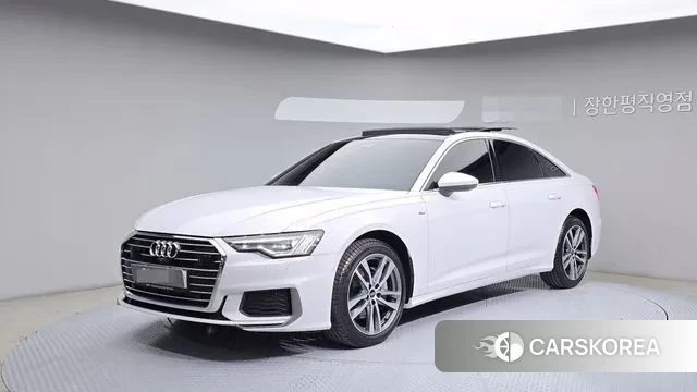 Audi A6 (C8) 2021 Белый из Кореи