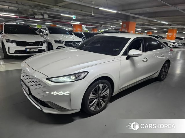 Kia K8 Hybrid 2022 Белый из Кореи