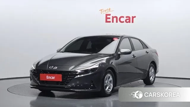 Hyundai Avante (CN7) 2021 Серый из Кореи