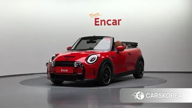 Mini Cooper S Convertible 2021 Красный из Кореи