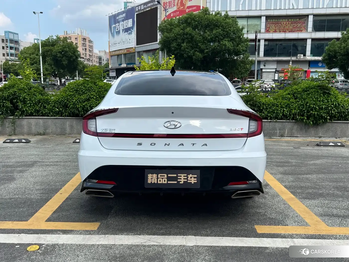 Hyundai Sonata 2020 Белый из Китая