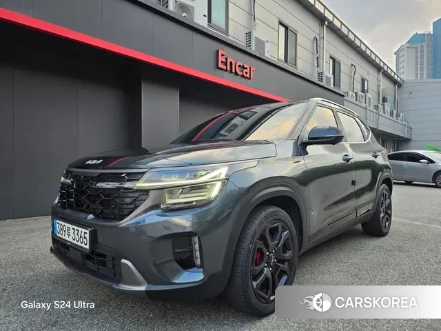 Kia The New Seltos 2023 Серый из Кореи