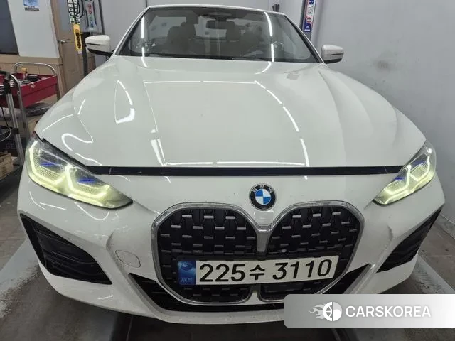 BMW 4 Series (G22) 2022 Белый из Кореи