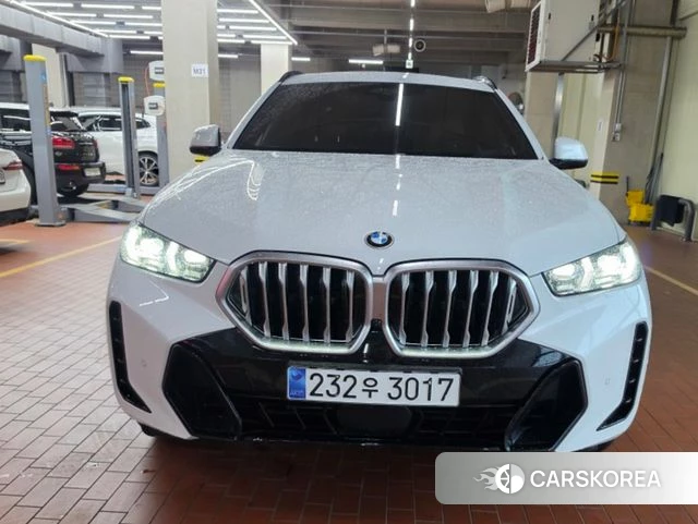 BMW X6 (G06) 2023 Белый из Кореи