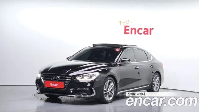 Hyundai Grandeur IG 2018 Черный из Кореи