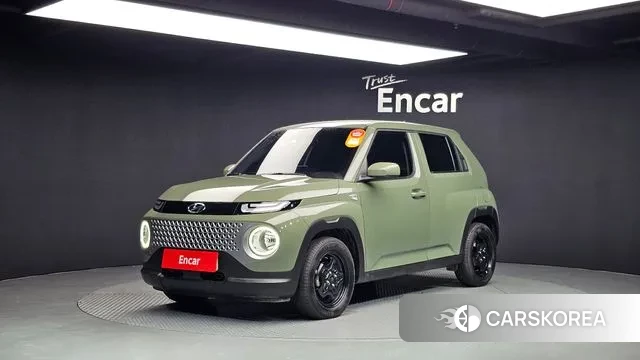 Hyundai Casper 2021 Светло-зеленый из Кореи