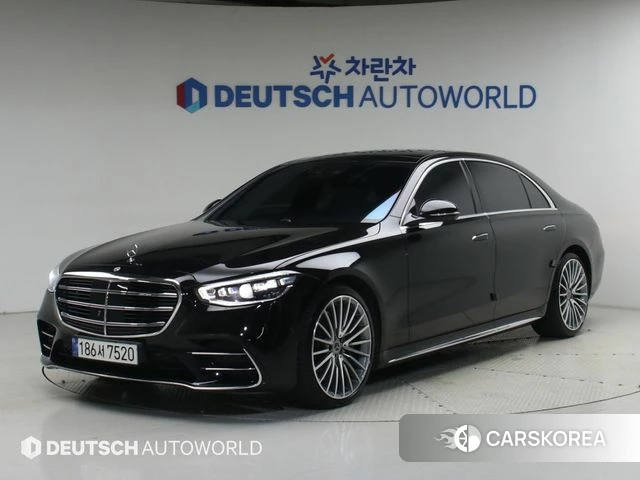 Mercedes-Benz S-Class W223 2023 Черный из Кореи