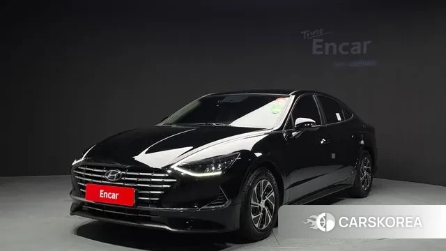 Hyundai Sonata Hybrid (DN8) 2022 Черный из Кореи