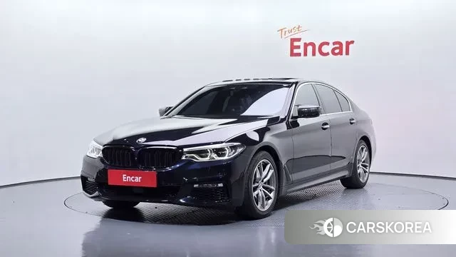 BMW 5 Series (G30) 2018 Черный из Кореи