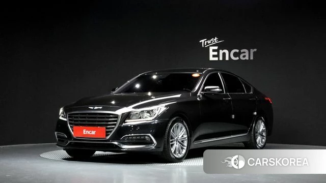 Genesis G80 2018 Черный из Кореи