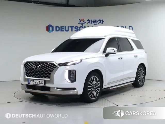 Hyundai Palisade 2022 Белый из Кореи