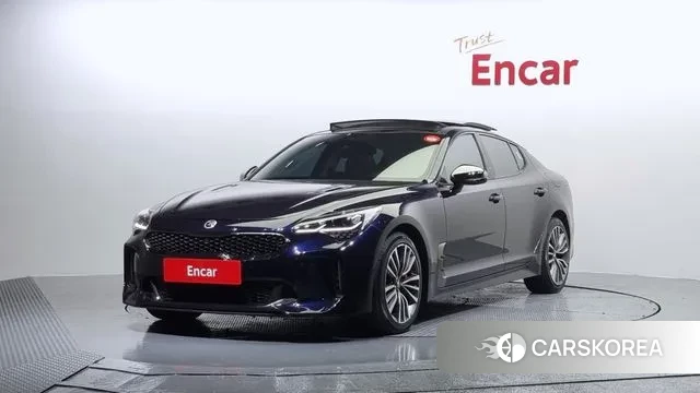 Kia Stinger 2018 Синий из Кореи