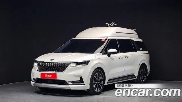 Kia Carnival 4th generation 2021 Белый из Кореи