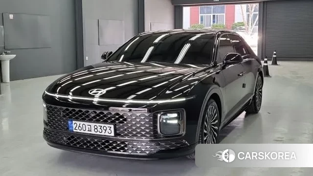 Hyundai Grandeur Hybrid (GN7) 2023 Черный из Кореи