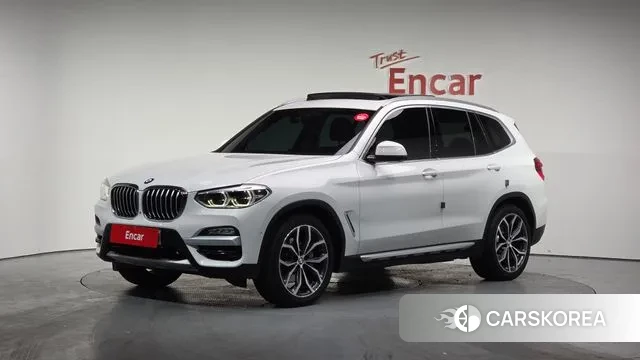 BMW X3 (G01) 2019 Белый из Кореи
