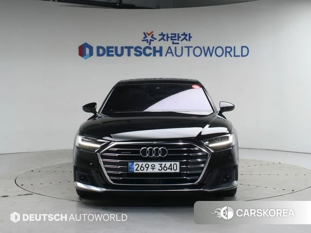 Audi A8 (D5) 2021 Черный из Кореи