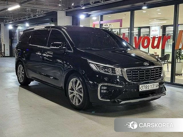 Kia The New Carnival 2018 Черный из Кореи