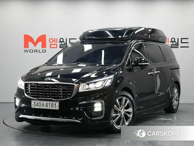 Kia The New Carnival 2018 Черный из Кореи