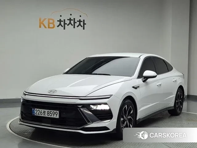 Hyundai Sonata D Edge (DN8) 2024 Белый из Кореи