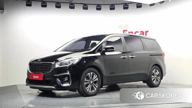 Kia The New Carnival 2019 Черный из Кореи