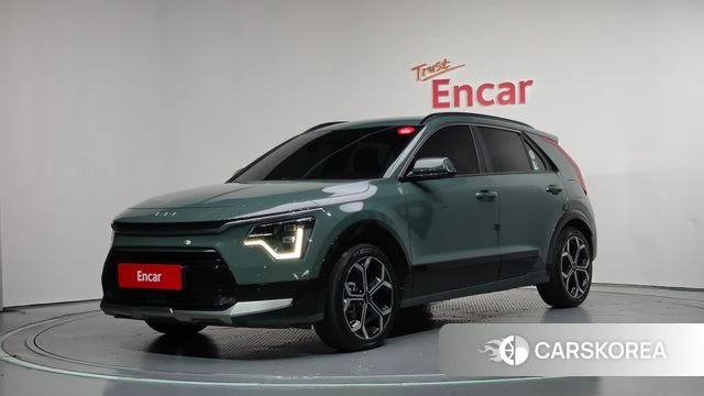Kia Di Ol Nu Niro 2022 Зеленый из Кореи