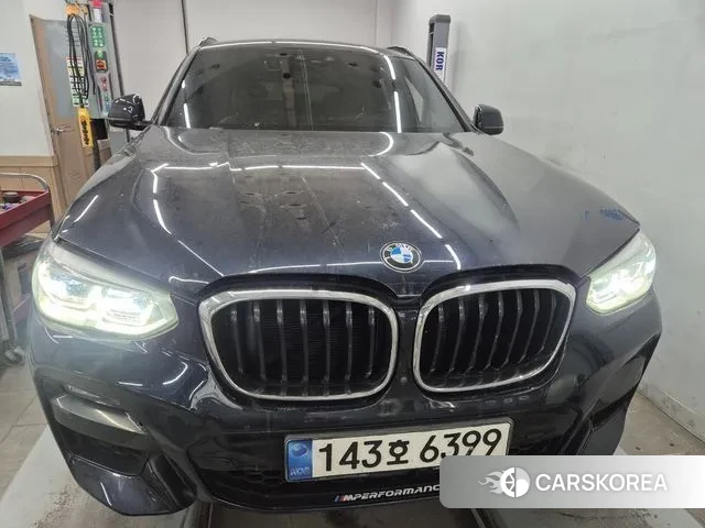 BMW X4 (G02) 2021 Синий из Кореи