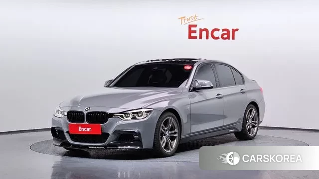 BMW 3 Series (F30) 2018 Серебристо-серый из Кореи