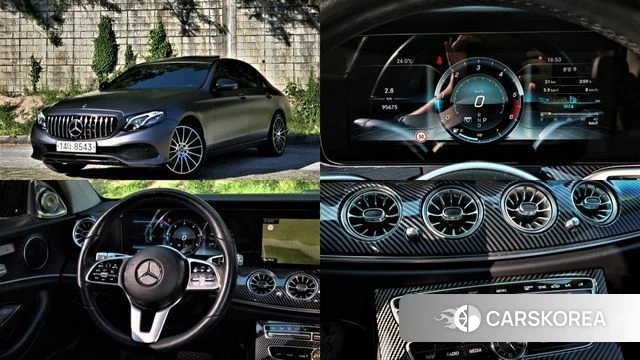 Mercedes-Benz E-Class W213 2019 Серебристо-серый из Кореи