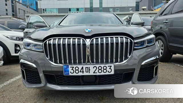 BMW 7 Series (G11) 2021 Серый из Кореи