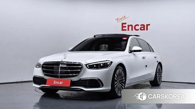 Mercedes-Benz S-Class W223 2023 Белый из Кореи
