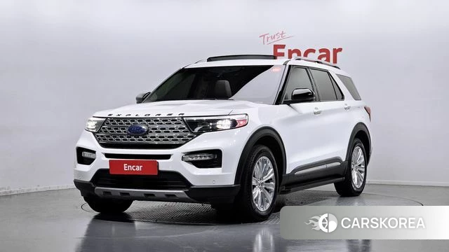 Ford Explorer 6th Generation 2021 Белый из Кореи
