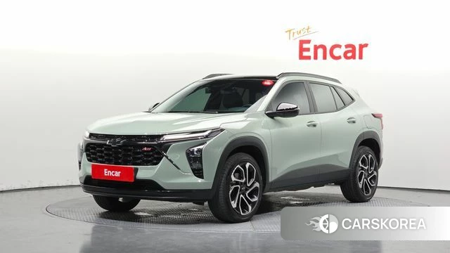 Chevrolet (GM Daewoo) Trax Crossover 2024 Светло-зеленый из Кореи