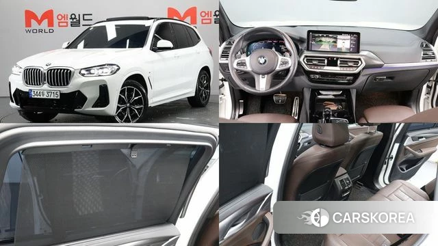 BMW X3 (G01) 2023 Белый из Кореи