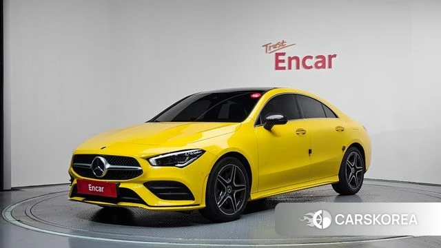 Mercedes-Benz CLA-Class C118 2021 Желтый из Кореи
